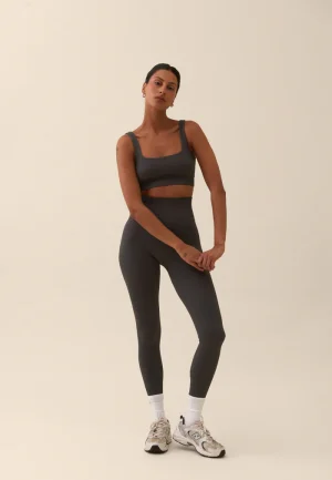 Leggings côtelés sans couture - AsphaltGrey4