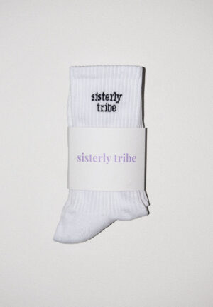 SisterlyTribeCrewSocksBlack