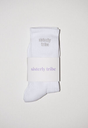 SisterlyTribeCrewSocksWhite_grey