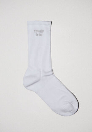 SisterlyTribeCrewSocksWhite_grey2