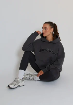 SisterlyTribeHoodieAsphaltGrey1