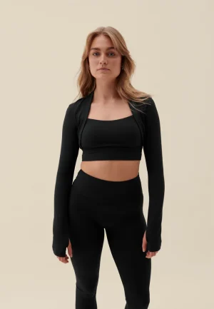 SoftSculptBoleroLongSleeveTop-Black1